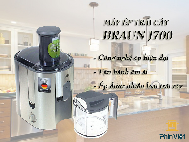 Máy ép trái cây Braun J700