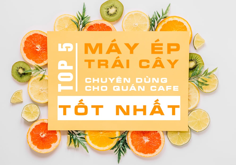 Top 5 Máy ép Trái Cây Chuyên Dùng Cho Quán Cafe Tốt Nhất Min